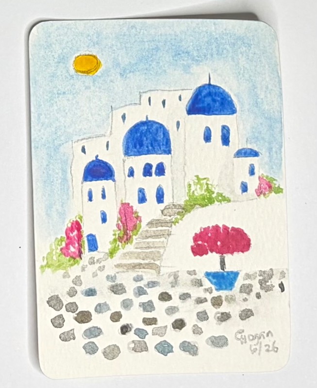 Kalimera I aceo art card