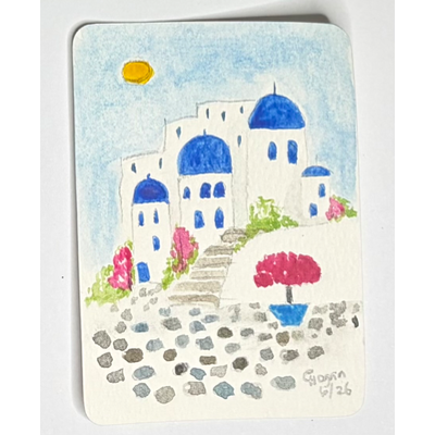 Kalimera I aceo art card thumbnail 1