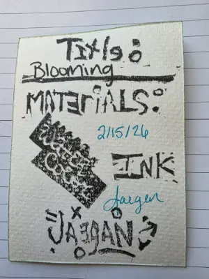 Blooming aceo art card thumbnail 4