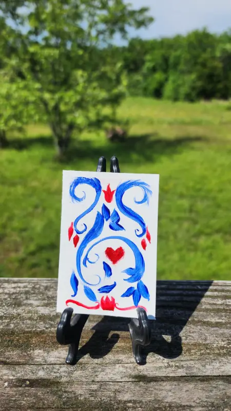 Keeping Tradition aceo art card