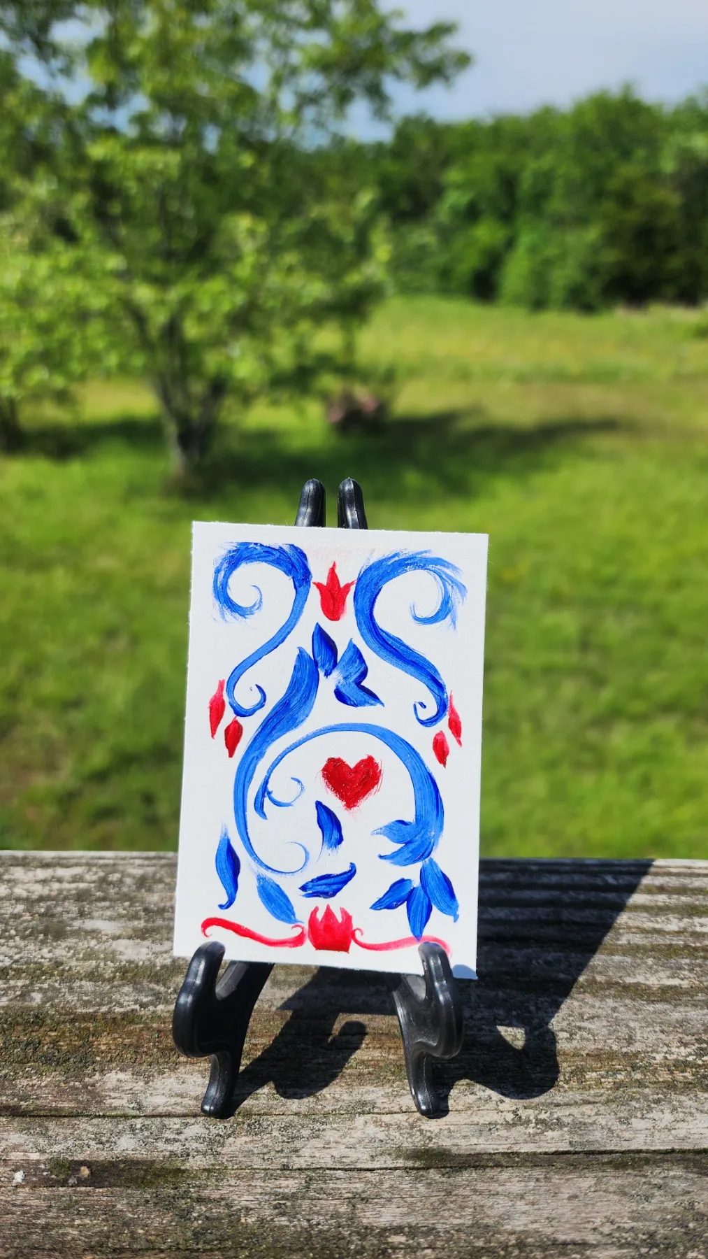 Keeping Tradition aceo art card