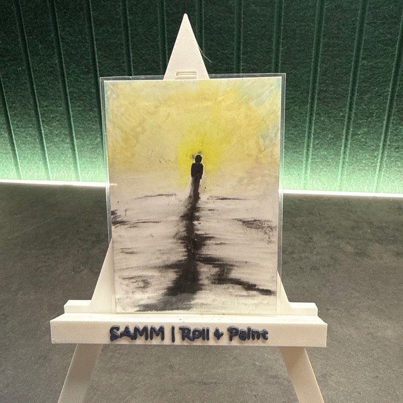 Into the light aceo art card