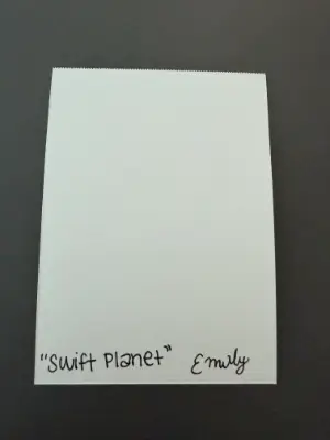 The Swift Planet aceo art card thumbnail 2