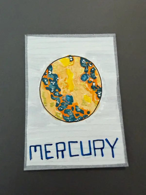 The Swift Planet aceo art card