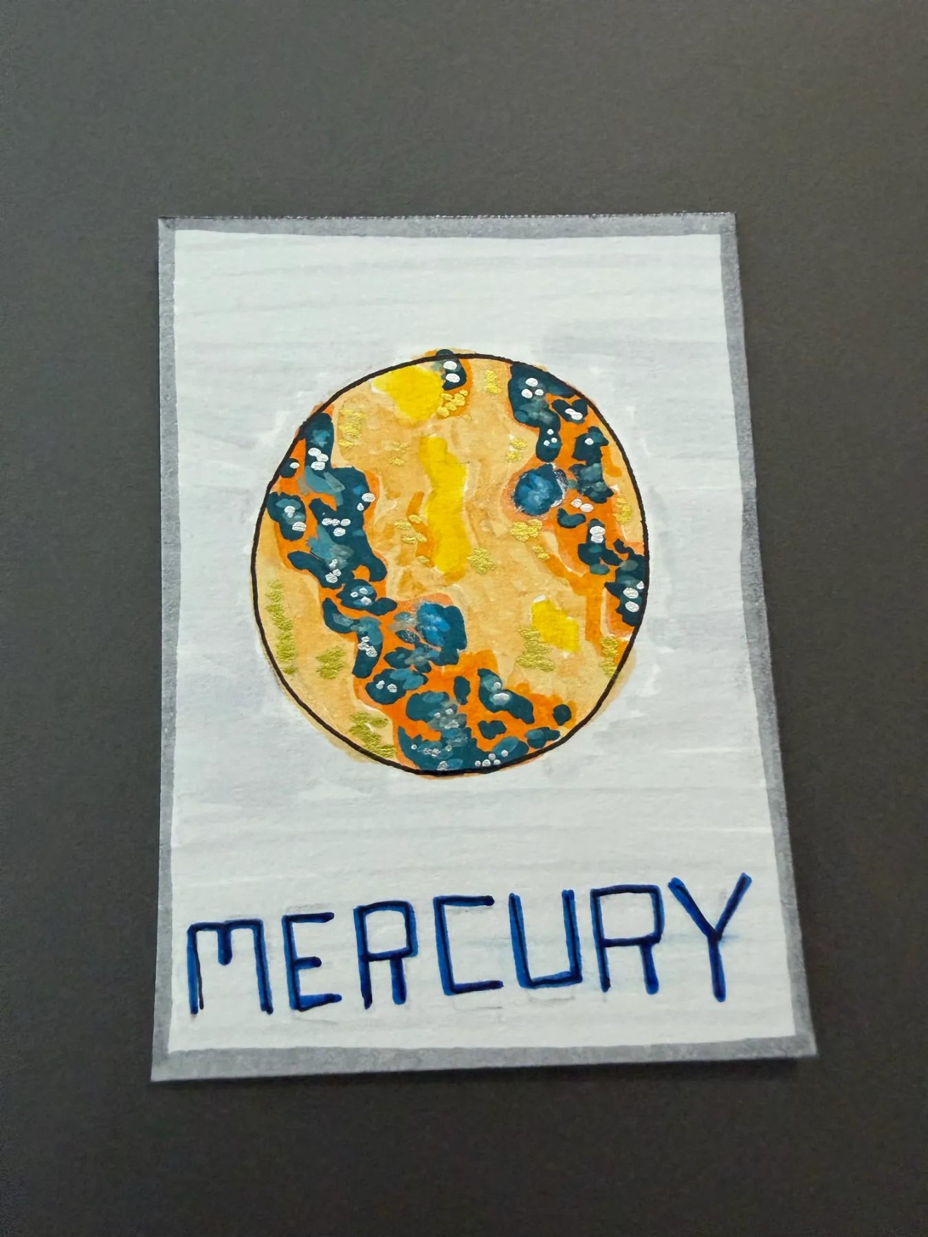 The Swift Planet aceo art card