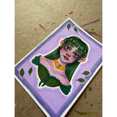 Finella aceo art card thumbnail 3