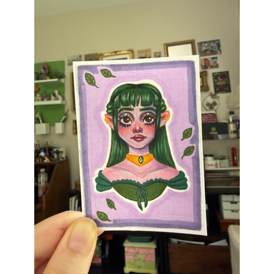 Finella aceo art card thumbnail 4