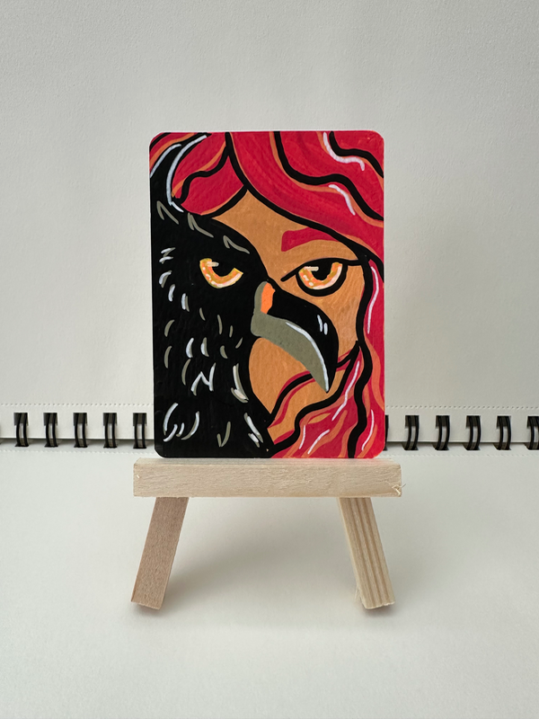 The Sparrow aceo art card