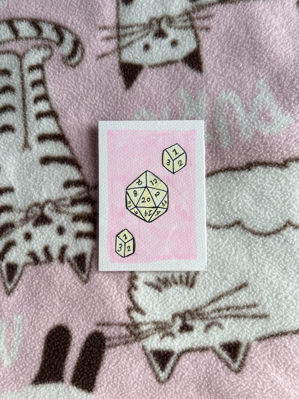 House devaro aceo art card