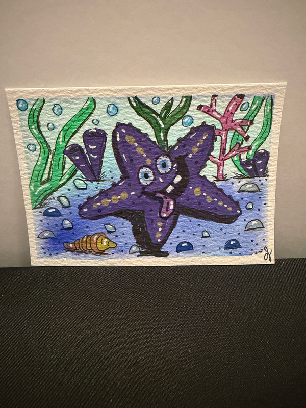 Star Down Under aceo art card
