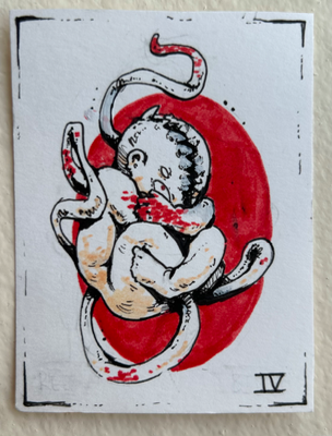 Rebirth aceo art card thumbnail 1