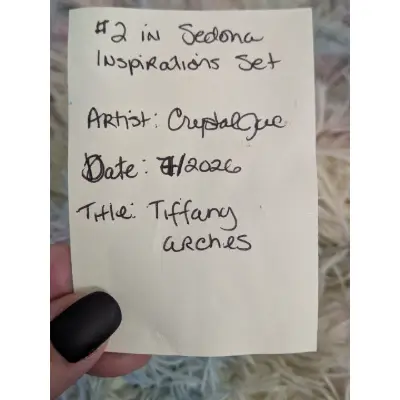 Tiffany Arches | Original Sedona ACEO | 2 in set of 4 aceo art card thumbnail 2
