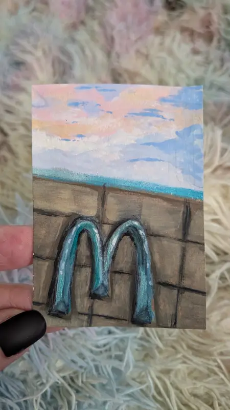 Tiffany Arches | Original Sedona ACEO | 2 in set of 4 aceo art card