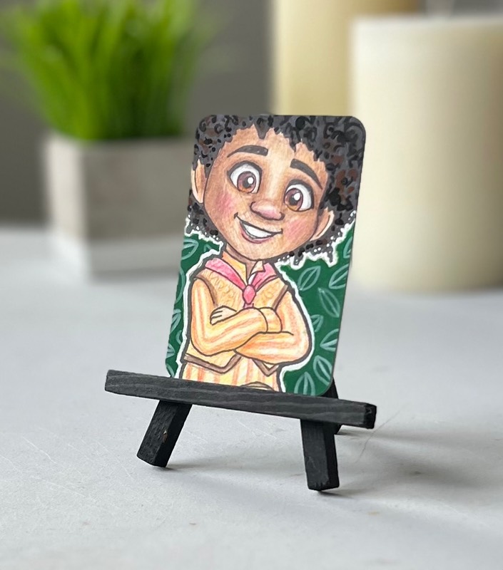 Antonio Madrigal aceo art card