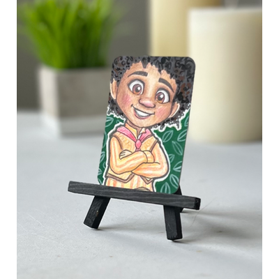 Antonio Madrigal aceo art card thumbnail 1