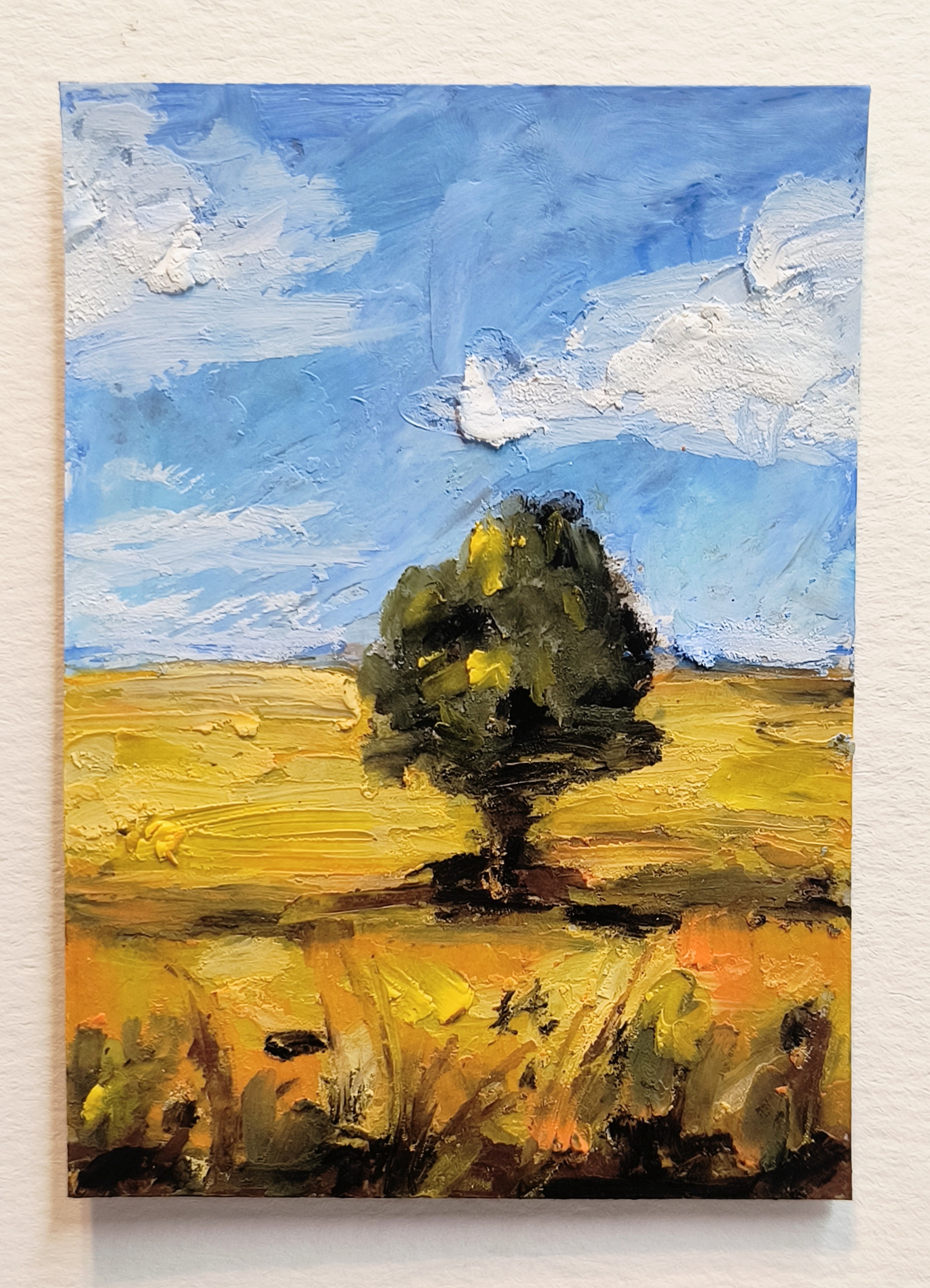 Grasslands pt 1 aceo art card thumbnail 1
