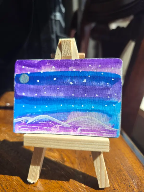 Twilight Ridge aceo art card