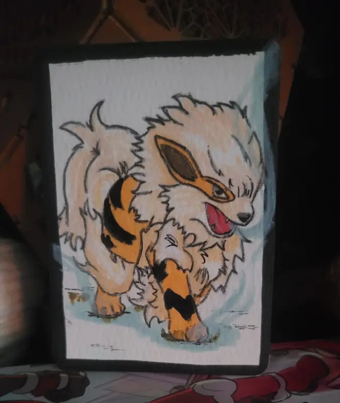 Snow Rescue aceo art card