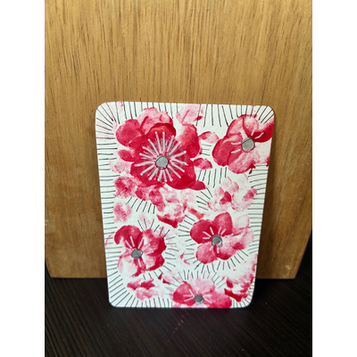 Thumbprint Florals aceo art card thumbnail 2