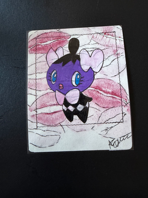 Gothita pokaloid aceo art card thumbnail 1