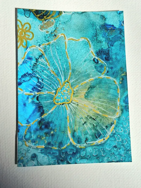 Reef #5 aceo art card