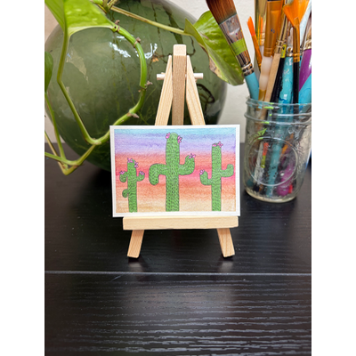 Tide of the Sun aceo art card thumbnail 2