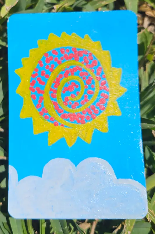 Sunshine aceo art card