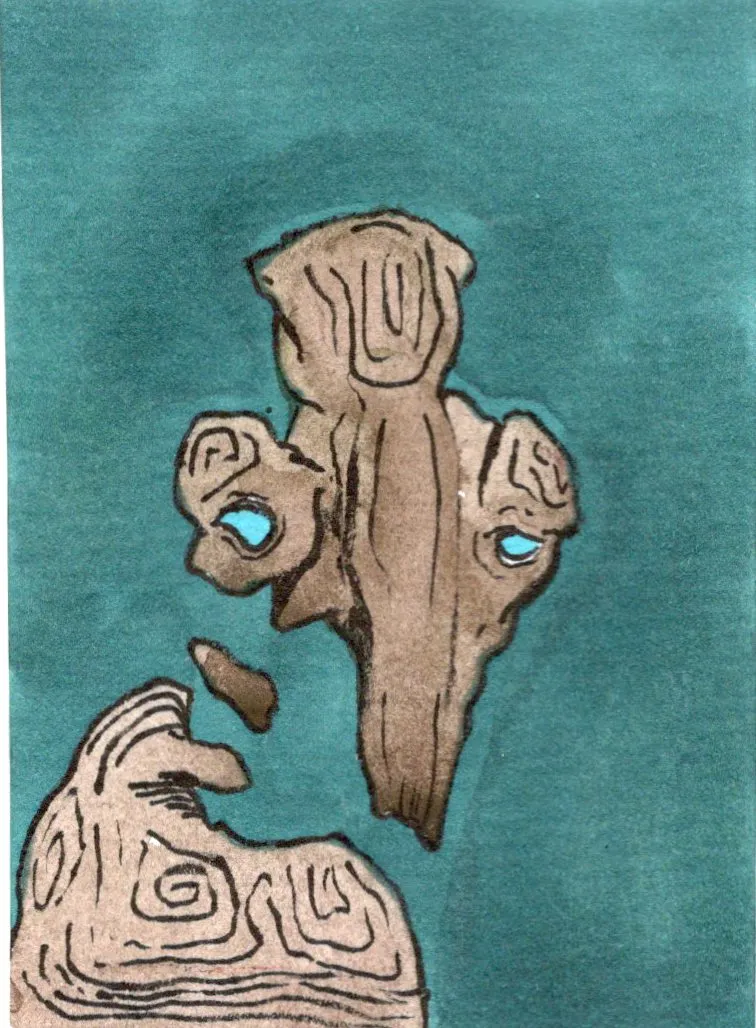 Elder Guardian aceo art card