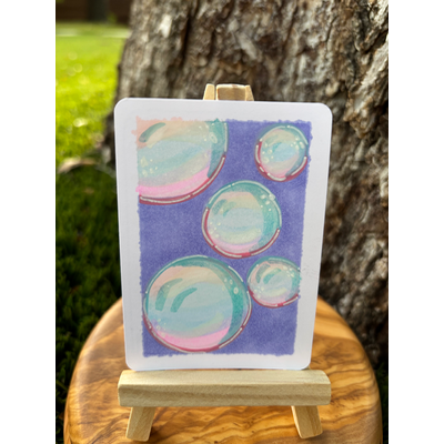 Scrubba Dub Dub • Purple aceo art card thumbnail 2