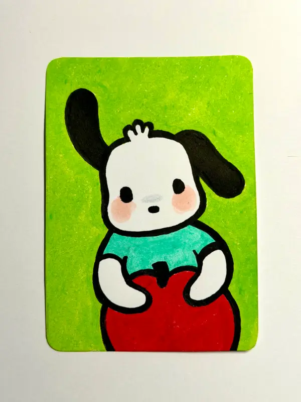 Pochacco aceo art card