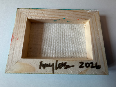 “Oh wow, look at that sunset.” | 17.5274° S, 149.8348° W Moorea, French Polynesia | Original ACEO aceo art card thumbnail 5