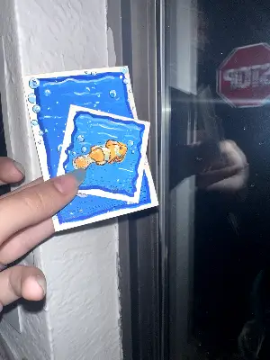 Clownfish Fellow aceo art card thumbnail 2