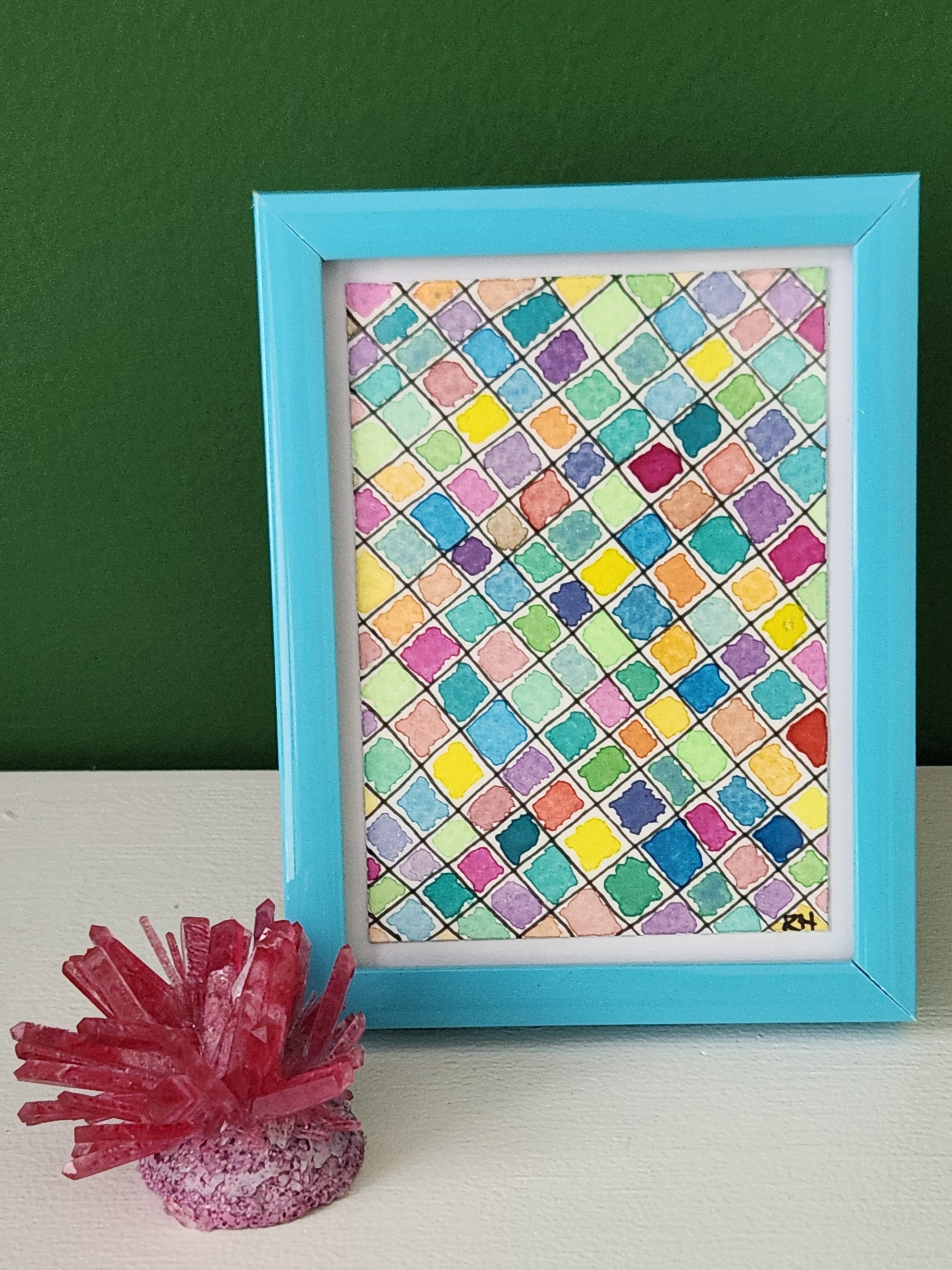 A Dash of Rainbow #2 aceo art card thumbnail 2