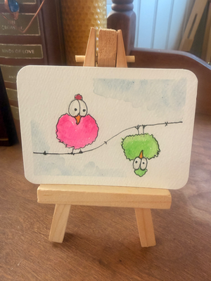 We All Have That One Friend aceo art card thumbnail 2