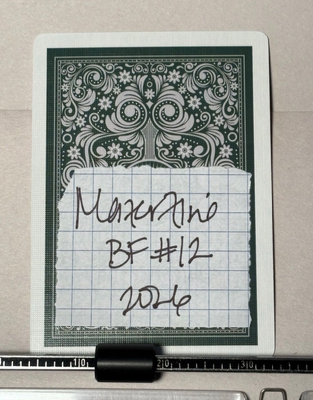 Ben Franklin #12 quote card by Mazerzine Philadelphia aceo art card thumbnail 4