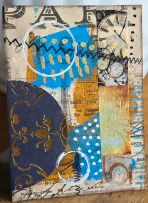 TDay Time & Pattern Tiny Gallery Bundle aceo art card thumbnail 4
