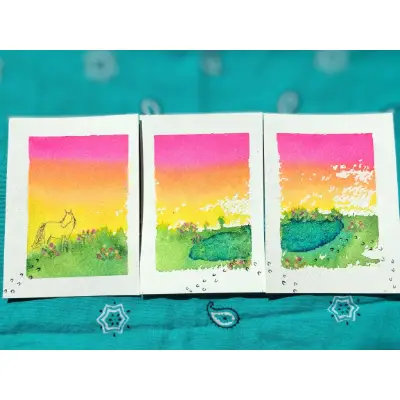 ☆walkabout☆ aceo art card thumbnail 1