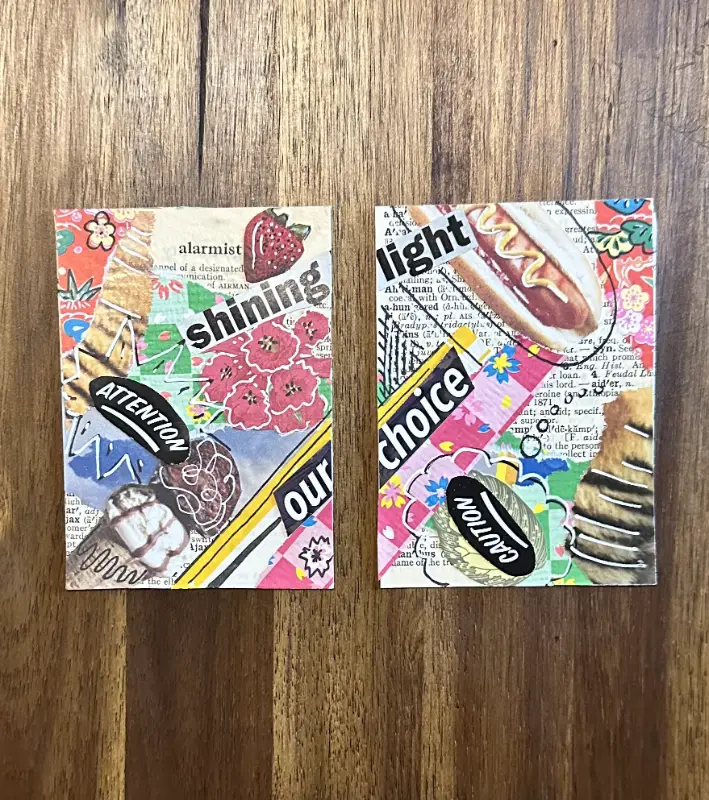 Shining Light, Our Choice aceo art card
