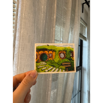 Bag End aceo art card thumbnail 2