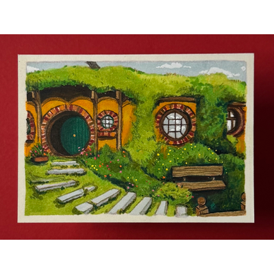 Bag End aceo art card thumbnail 1