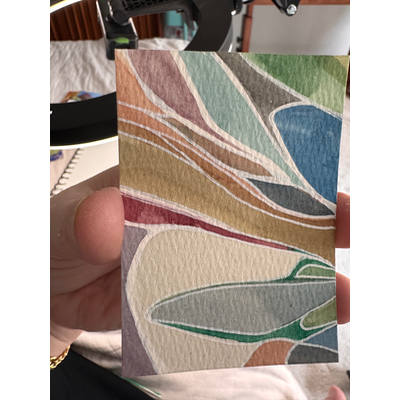Layers aceo art card thumbnail 4