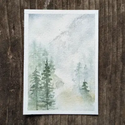 Fog aceo art card thumbnail 1