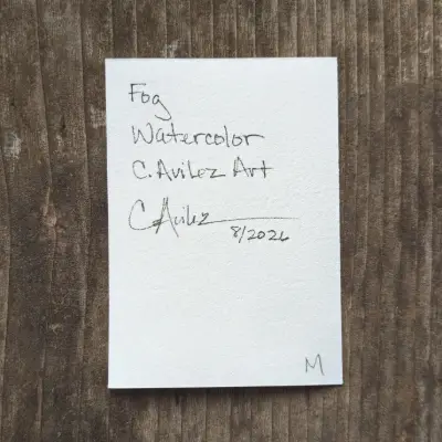 Fog aceo art card thumbnail 3