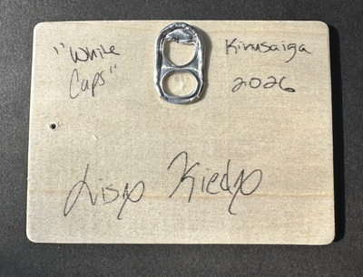 “White Caps” Kinusaiga aceo art card thumbnail 2