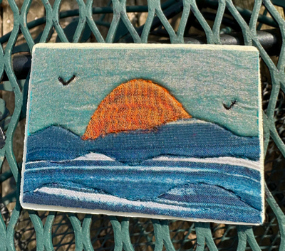 “White Caps” Kinusaiga aceo art card thumbnail 1