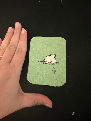 Duck butt aceo art card thumbnail 2