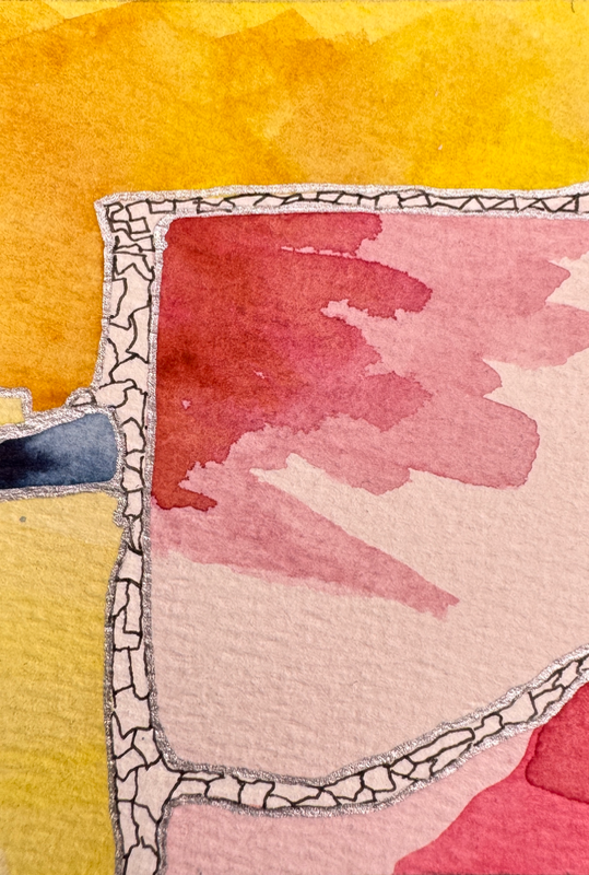 Cracks in the Wall aceo art card