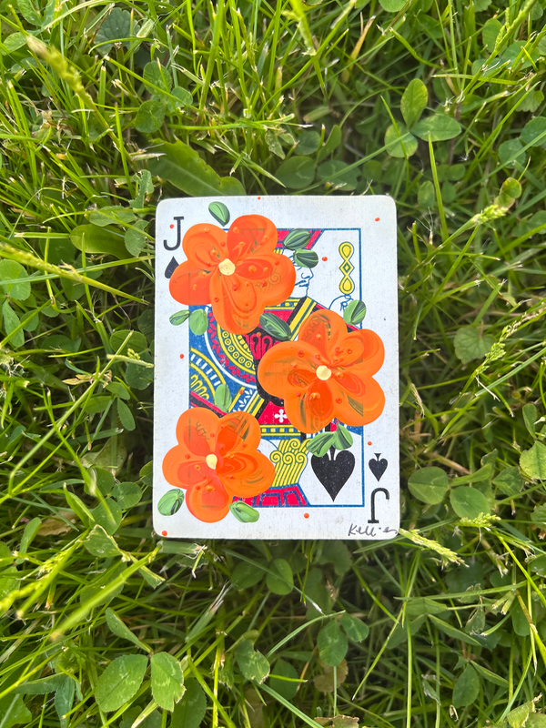 Sunset Florals 🌅 aceo art card