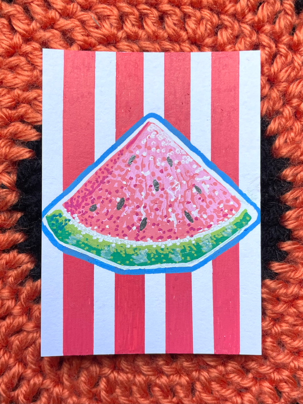 Feelin’ Fruity 3/4 aceo art card
