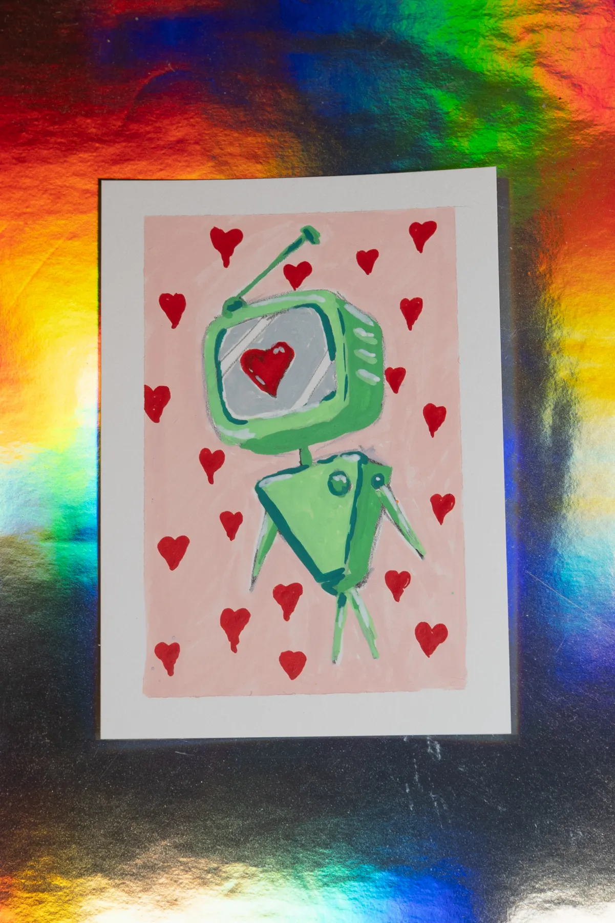 Huey aceo art card